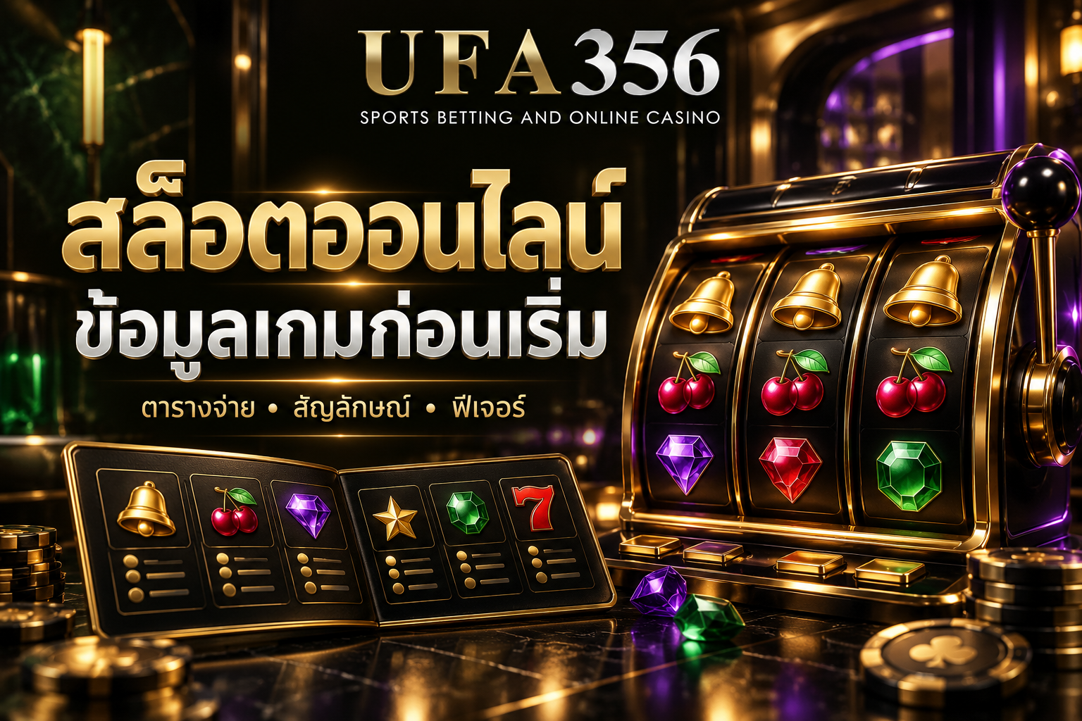 สล็อตออนไลน์และข้อมูลเกมก่อนเริ่ม